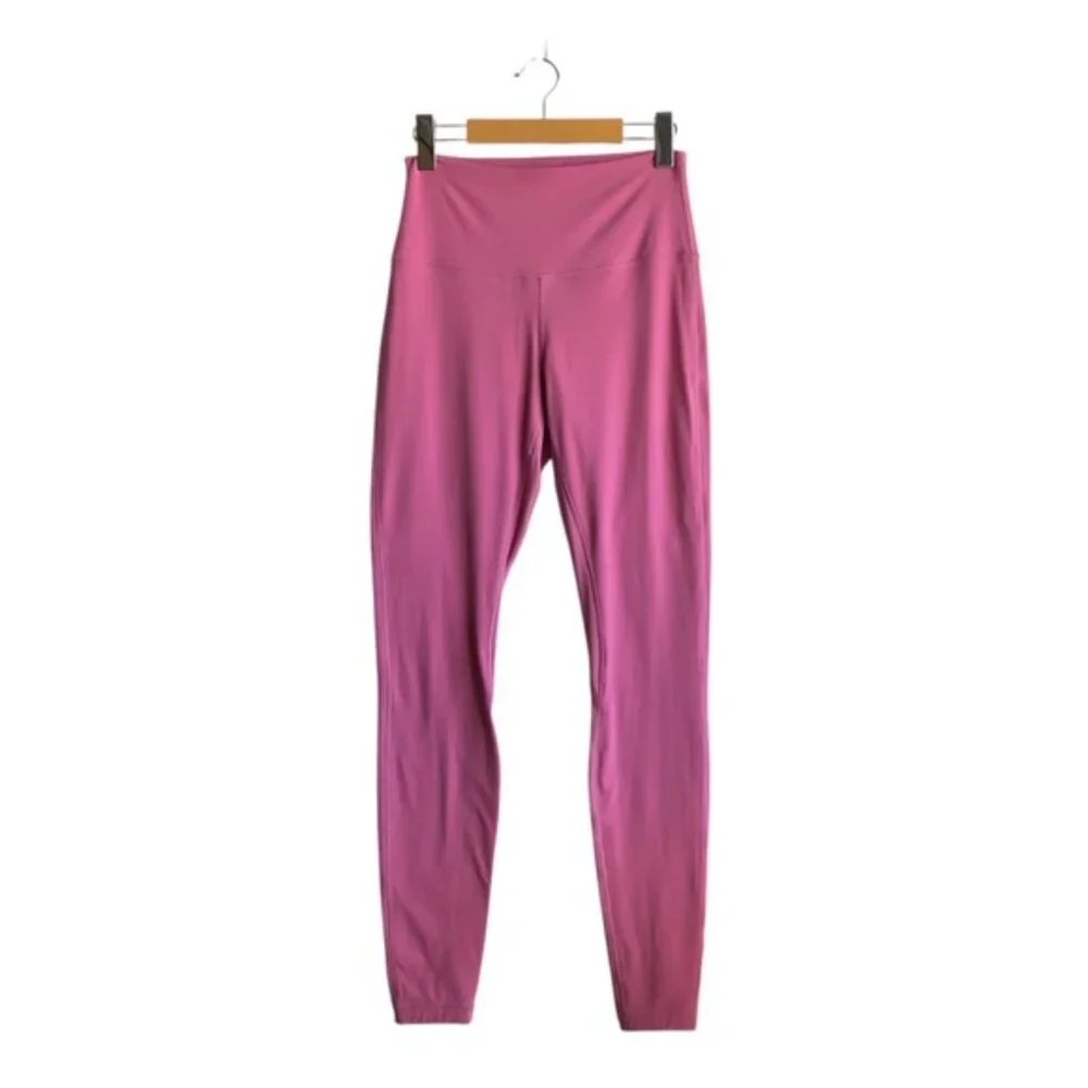 Lululemon Align High-Rise Pant 31" Size 8Tall Pink Blossom - Picture 2 of 9
